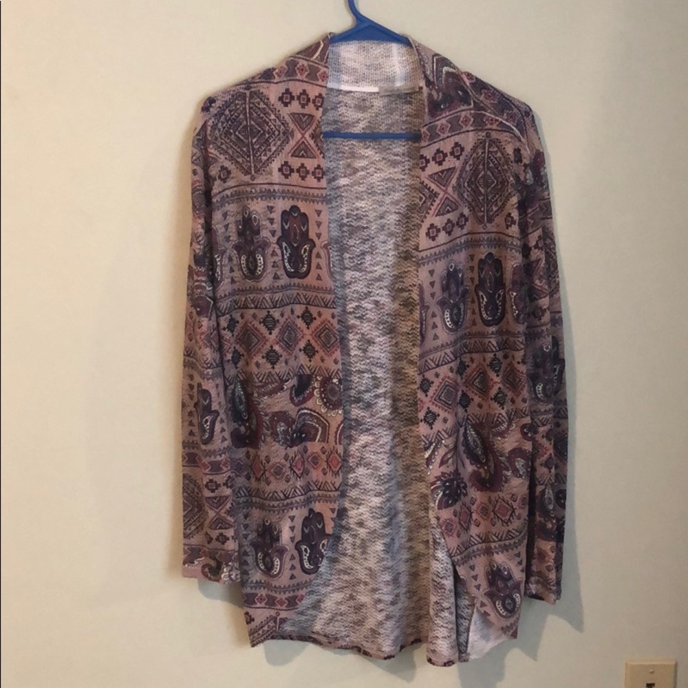 Designed cardigan